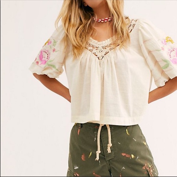 Free People Tops - NWT Free People Bohemia Blouse
